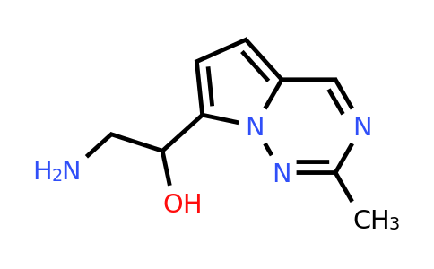 CAS 1558248-13-7 | 2-amino-1-{2-methylpyrrolo[2,1-f][1,2,4]triazin-7-yl}ethan-1-ol