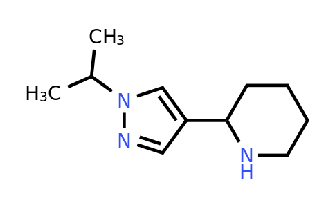CAS 1558304-77-0 | 2-(1-Isopropyl-1H-pyrazol-4-yl)piperidine