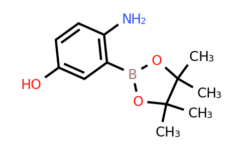 CAS 1558927-27-7 | 4-Amino-3-(4,4,5,5-tetramethyl-1,3,2-dioxaborolan-2-YL)phenol
