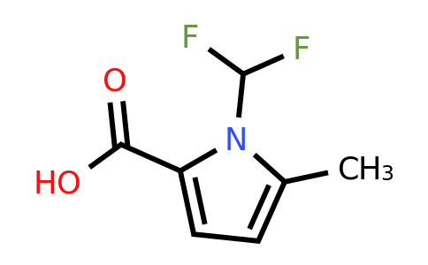 CAS 1559064-14-0 | 1-(Difluoromethyl)-5-methyl-1H-pyrrole-2-carboxylic acid