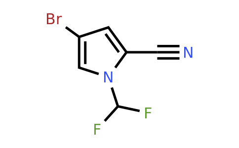 CAS 1559067-57-0 | 4-Bromo-1-(difluoromethyl)-1H-pyrrole-2-carbonitrile