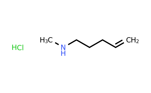 CAS 1559071-99-6 | methyl(pent-4-en-1-yl)amine hydrochloride