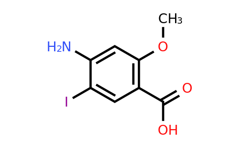 CAS 155928-39-5 | 4-Amino-5-iodo-2-methoxybenzoic acid