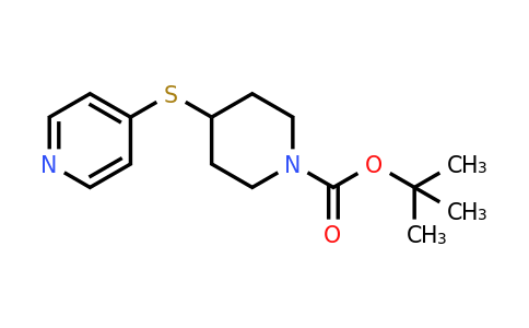 CAS 155967-58-1 | tert-Butyl 4-(pyridin-4-ylthio)piperidine-1-carboxylate