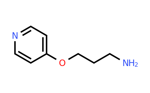 CAS 155967-69-4 | 3-(pyridin-4-yloxy)propan-1-amine