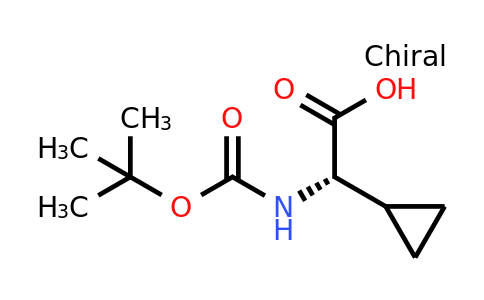 CAS 155976-13-9 | (S)-tert-Butoxycarbonylamino-cyclopropyl-acetic acid