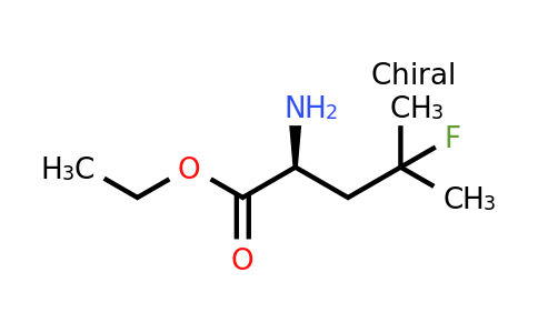 CAS 156047-39-1 | (S)-ethyl 2-amino-4-fluoro-4-methylpentanoate