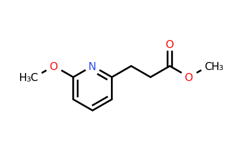 CAS 156094-67-6 | methyl 3-(6-methoxypyridin-2-yl)propanoate
