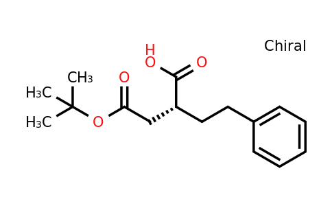 CAS 156109-58-9 | (R)-4-(tert-Butoxy)-4-oxo-2-phenethylbutanoic acid