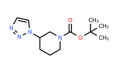CAS 156113-74-5 | Tert-butyl 3-(1H-1,2,3-triazol-1-YL)piperidine-1-carboxylate