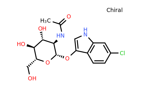 CAS 156117-44-1 | N-((2S,3R,4R,5S,6R)-2-((6-Chloro-1H-indol-3-yl)oxy)-4,5-dihydroxy-6-(hydroxymethyl)tetrahydro-2H-pyran-3-yl)acetamide
