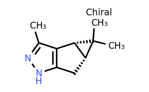 CAS 156145-76-5 | (3BS,4aR)-3,4,4-trimethyl-3b,4,4a,5-tetrahydro-1H-cyclopropa[3,4]cyclopenta[1,2-c]pyrazole