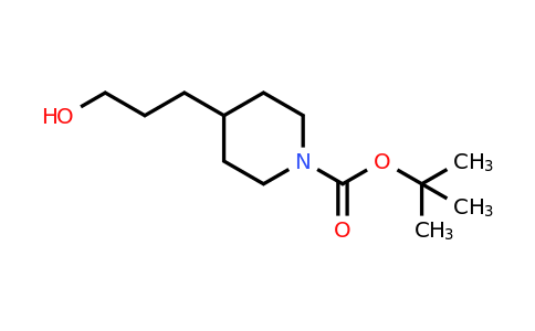 CAS 156185-63-6 | Tert-butyl 4-(3-hydroxypropyl)tetrahydro-1(2H)-pyridinecarboxylate