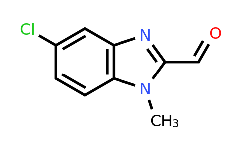 CAS 156212-80-5 | 5-chloro-1-methyl-1H-1,3-benzodiazole-2-carbaldehyde