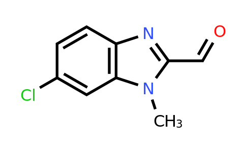 CAS 156212-81-6 | 6-chloro-1-methyl-1H-1,3-benzodiazole-2-carbaldehyde