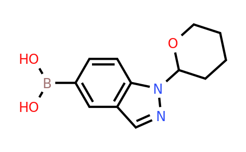 CAS 1562245-02-6 | 1-(tetrahydro-2H-pyran-2-yl)-1H-indazol-5-yl-5-boronic acid