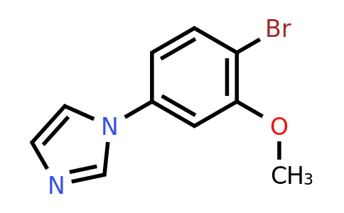 CAS 1562339-28-9 | 1-(4-Bromo-3-methoxyphenyl)-1H-imidazole