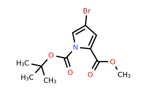 CAS 156237-78-4 | 1-tert-Butyl 2-methyl 4-bromo-1H-pyrrole-1,2-dicarboxylate