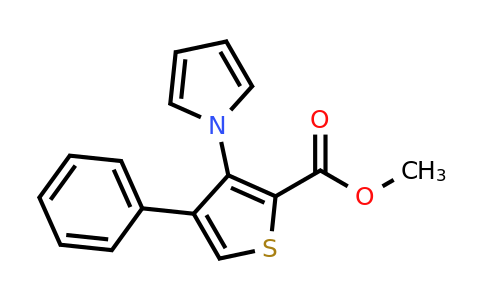 CAS 156274-05-4 | Methyl 4-phenyl-3-(1H-pyrrol-1-yl)thiophene-2-carboxylate