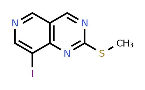 CAS 1562987-91-0 | 8-iodo-2-methylsulfanyl-pyrido[4,3-d]pyrimidine