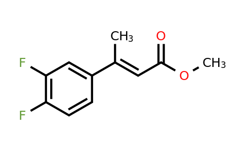 CAS 1563329-67-8 | methyl (2E)-3-(3,4-difluorophenyl)but-2-enoate