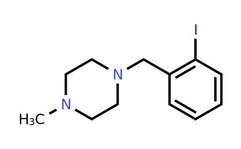 CAS 156333-97-0 | 1-(2-Iodobenzyl)-4-methylpiperazine