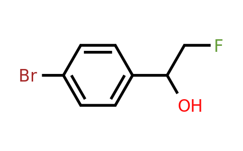 CAS 156335-24-9 | 1-(4-bromophenyl)-2-fluoroethan-1-ol
