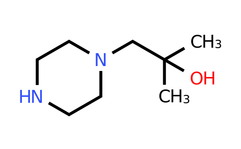 CAS 156339-46-7 | 2-Methyl-1-(piperazin-1-yl)propan-2-ol