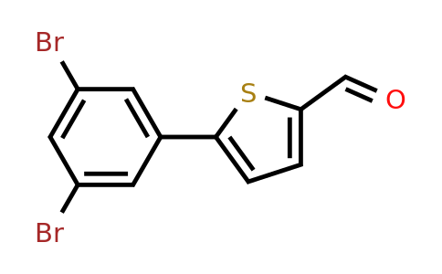 CAS 156352-13-5 | 5-(3,5-Dibromophenyl)thiophene-2-carbaldehyde