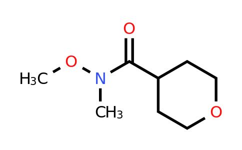 CAS 156353-01-4 | N-methoxy-N-methyltetrahydro-2H-pyran-4-carboxamide