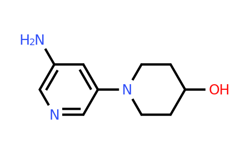 CAS 1563533-41-4 | 1-(5-Aminopyridin-3-yl)piperidin-4-ol