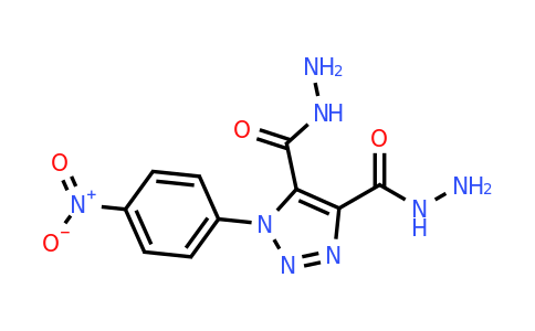 CAS 156361-37-4 | 1-(4-Nitrophenyl)-1H-1,2,3-triazole-4,5-dicarbohydrazide