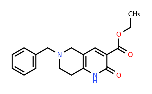 CAS 156363-98-3 | ethyl 6-benzyl-2-oxo-1,5,7,8-tetrahydro-1,6-naphthyridine-3-carboxylate