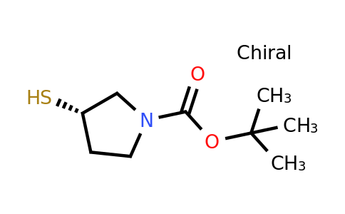 CAS 156371-85-6 | tert-butyl (3S)-3-sulfanylpyrrolidine-1-carboxylate