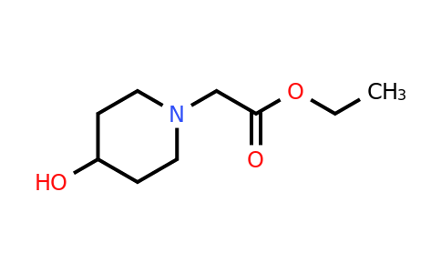 CAS 156380-44-8 | Ethyl 2-(4-Hydroxypiperidin-1-yl)acetate