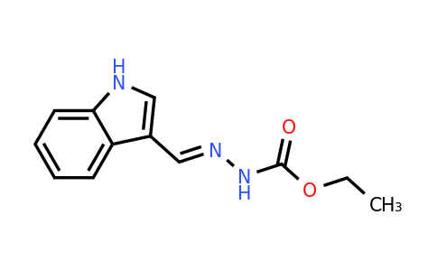 CAS 15641-27-7 | Ethyl 2-((1H-indol-3-YL)methylene)hydrazinecarboxylate