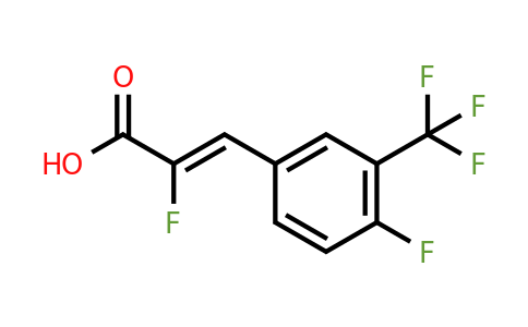 CAS 1564157-26-1 | 2-Fluoro-3-[4-fluoro-3-(trifluoromethyl)phenyl]prop-2-enoic acid