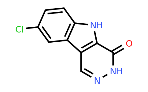 8-Chloro-3H,4H,5H-pyridazino[4,5-b]indol-4-one