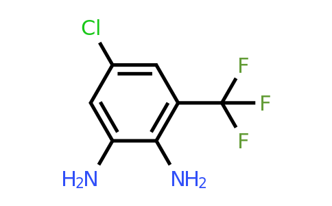 CAS 156425-10-4 | 5-Chloro-3-(trifluoromethyl)benzene-1,2-diamine
