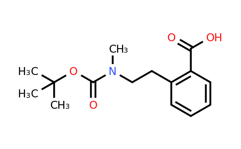 CAS 1564481-15-7 | 2-(2-{[(tert-butoxy)carbonyl](methyl)amino}ethyl)benzoic acid