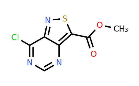 CAS 1564633-21-1 | methyl 7-chloro-[1,2]thiazolo[4,3-d]pyrimidine-3-carboxylate