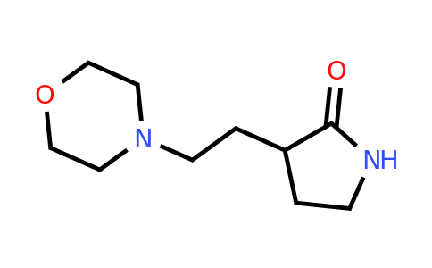 CAS 1564637-94-0 | 3-(2-Morpholinoethyl)pyrrolidin-2-one