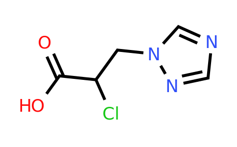 CAS 1564684-96-3 | 2-Chloro-3-(1H-1,2,4-triazol-1-yl)propanoic acid