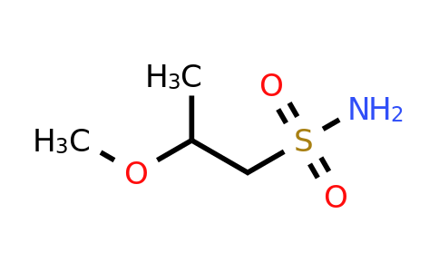 CAS 1564882-15-0 | 2-methoxypropane-1-sulfonamide