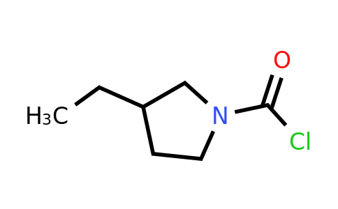 CAS 1564971-22-7 | 3-ethylpyrrolidine-1-carbonyl chloride
