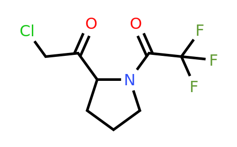 CAS 1565044-46-3 | 1-[2-(2-chloroacetyl)pyrrolidin-1-yl]-2,2,2-trifluoroethan-1-one