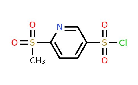 CAS 1565047-78-0 | 6-methanesulfonylpyridine-3-sulfonyl chloride