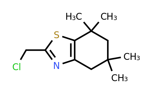 CAS 1565089-25-9 | 2-(Chloromethyl)-5,5,7,7-tetramethyl-4,5,6,7-tetrahydrobenzo[d]thiazole