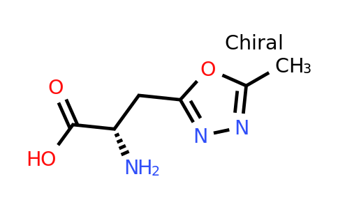 CAS 1565144-97-9 | (2S)-2-Amino-3-(5-methyl-1,3,4-oxadiazol-2-yl)propanoic acid