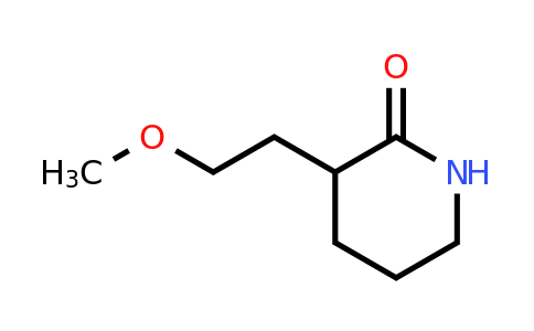 CAS 1565410-36-7 | 3-(2-Methoxyethyl)piperidin-2-one